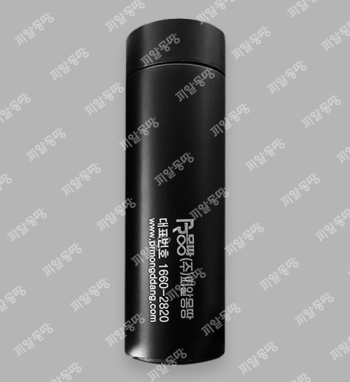 [오밸류] 블랑 LED 온도 텀블러(녹차망,500ml)